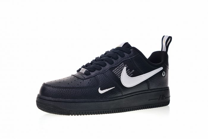 Nike Air Force 1 07 LV8 Utility Negro - Imagen 2