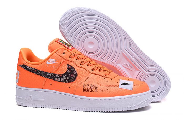 Nike Air Force "Just do it" Naranjas - Imagen 3
