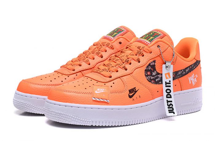 Nike Air Force "Just do it" Naranjas - Imagen 4