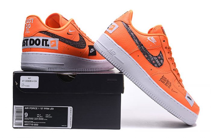 Nike Air Force "Just do it" Naranjas - Imagen 5