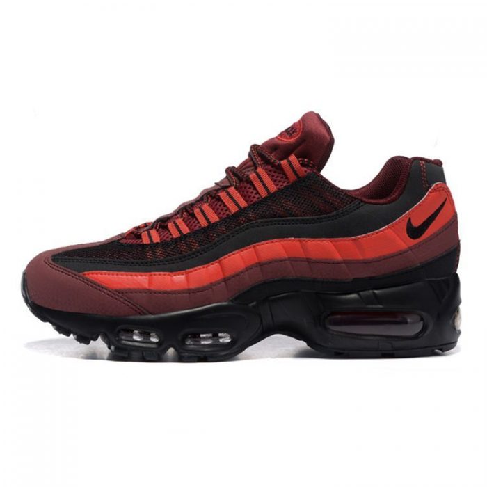Nike Air Max 95 Negras Rojas