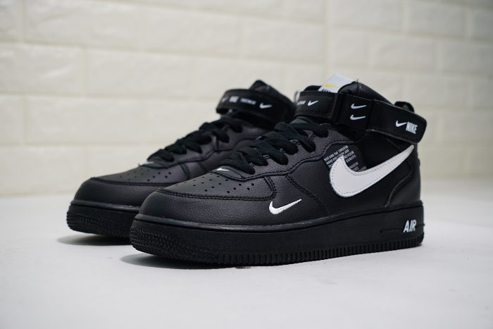 Nike Air Force Altas 07 Negras - Imagen 3