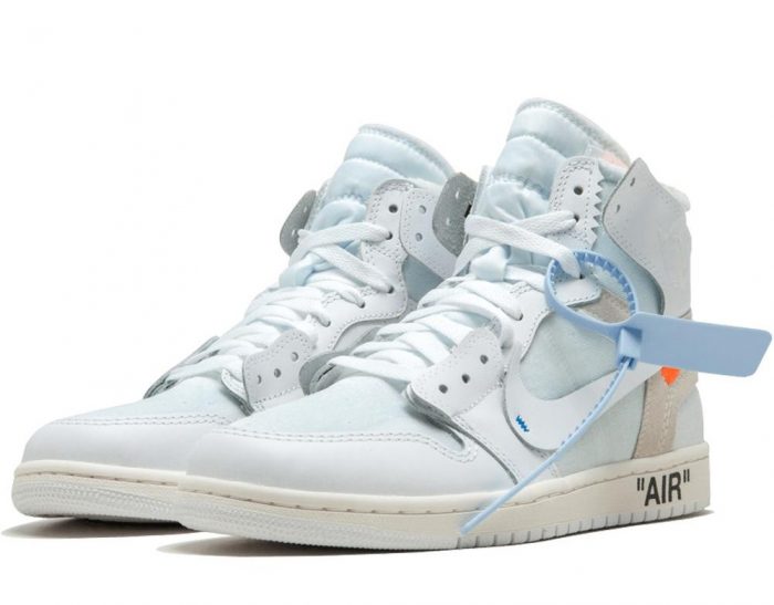 Nike Jordan 1 Off White Retro White - Imagen 2