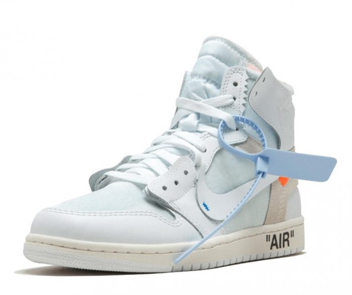 Nike Jordan 1 Off White Retro White - Imagen 4