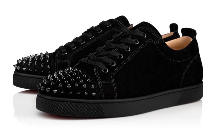 Christian Louboutin Low Spikes Black - Imagen 2