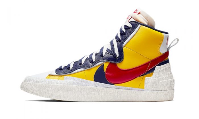 Nike Blazer Mid Sacai Varsity Maize