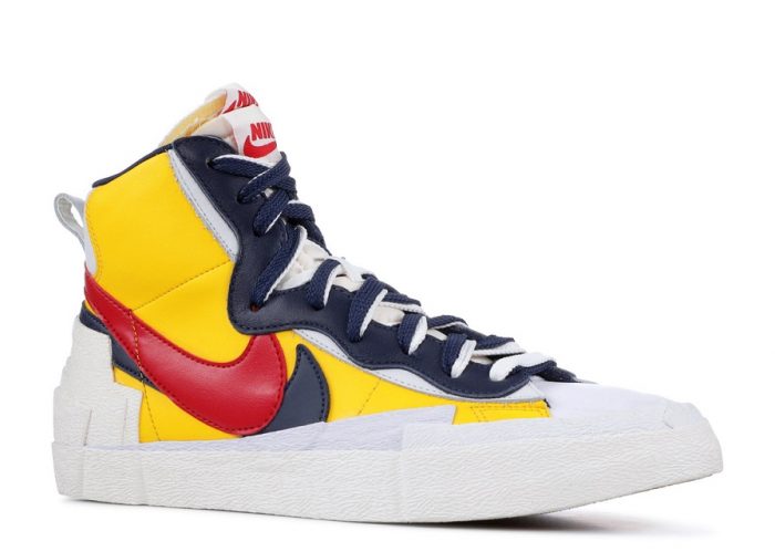 Nike Blazer Mid Sacai Varsity Maize - Imagen 2