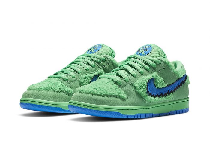 Nike SB Dunk Low Grateful Dead Bear Green - Imagen 2