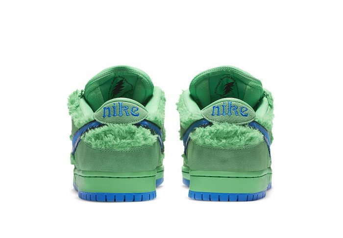 Nike SB Dunk Low Grateful Dead Bear Green - Imagen 4