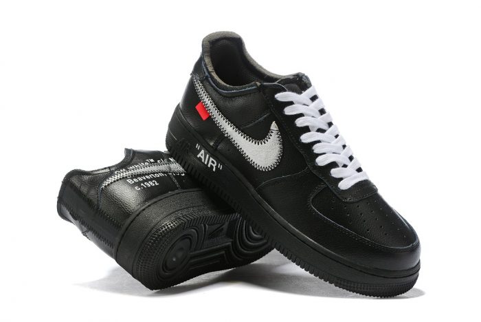 Nike Air Force X Off White 20 Black - Imagen 3
