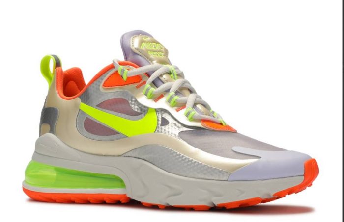 Nike Air Max 270 React Desert Ore Volt Orange - Imagen 4