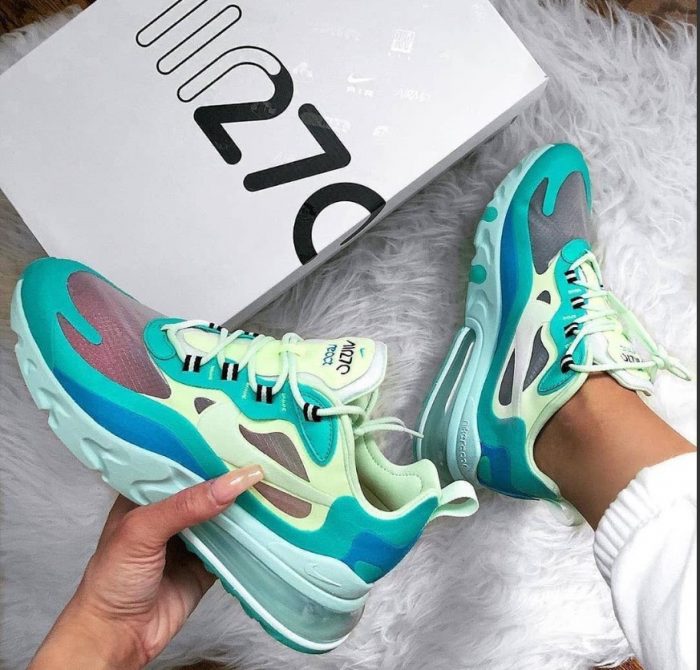 Nike Air Max 270 React  Hyper Jade - Imagen 6
