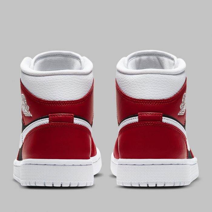Nike Air Jordan 1 Mid WMNS Gym Red - Imagen 3