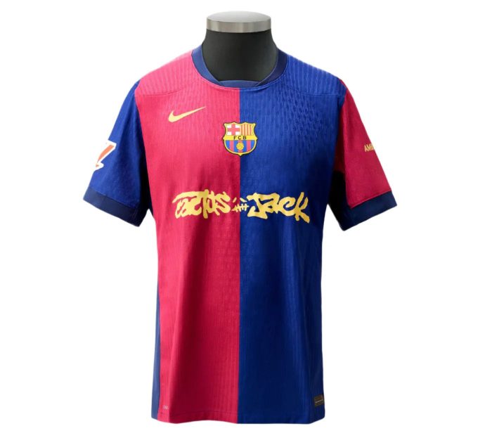 Camiseta Fc Barcelona x Travis Scott Clásico 2025
